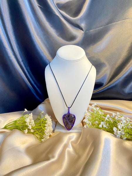 Reyna (Iolite) Necklace