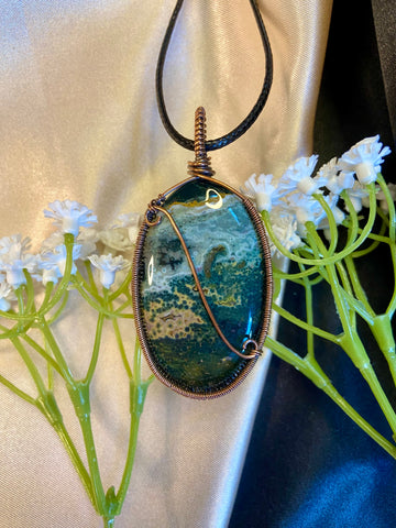 Rahim (Ocean Jasper) Necklace