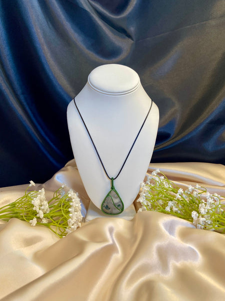 Sage (Moss Agate) Necklace