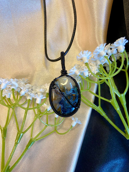 Thomas (Pietersite and Quartz) Necklace