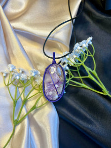 Brooke (Charoite) Necklace