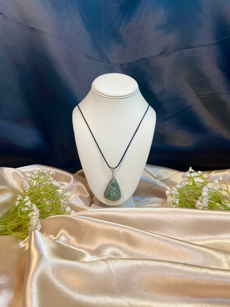 Eurydice (Chrysocolla) Necklace