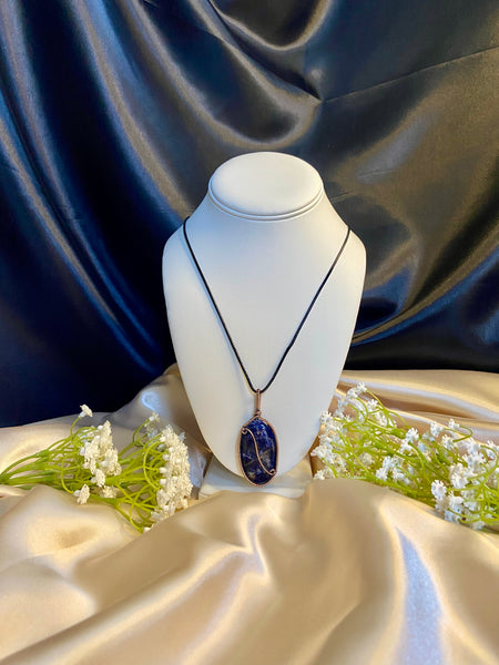 Yoru (Sodalite) Necklace