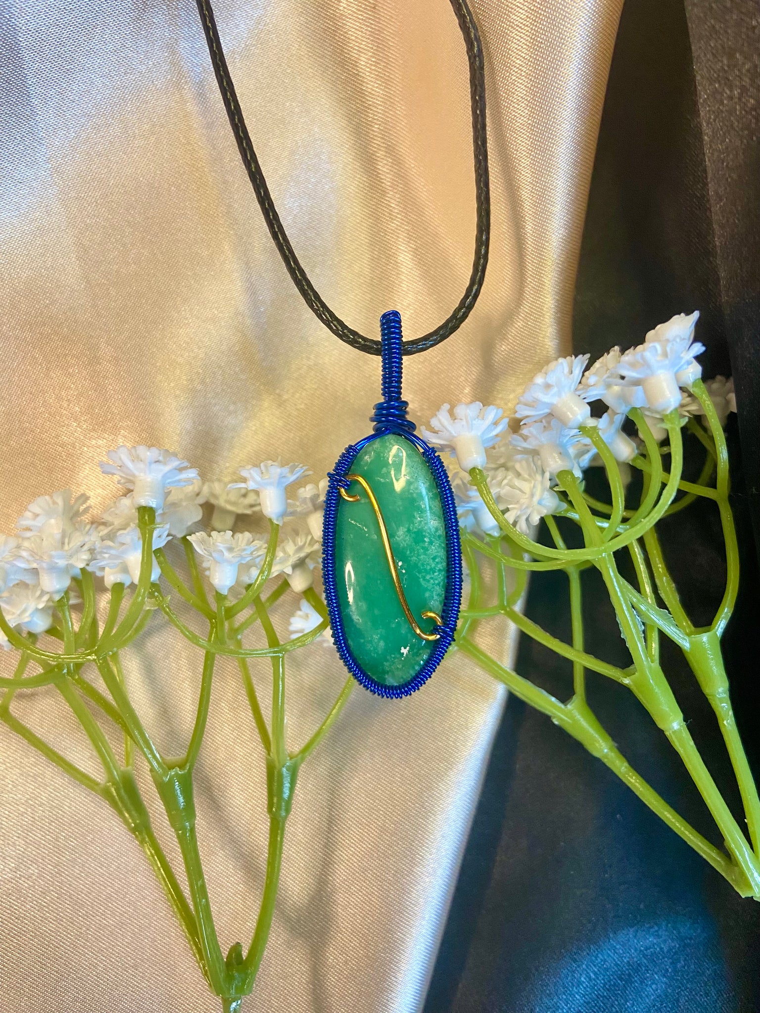 Gekko (Variscite) Necklace