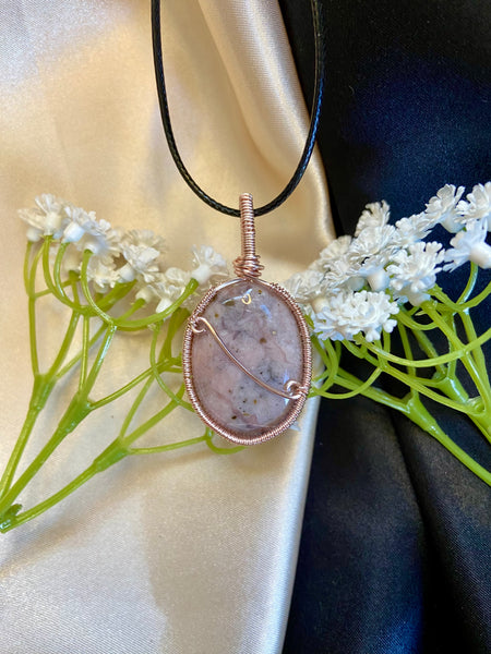 Rosaline (Pink Opal) Necklace