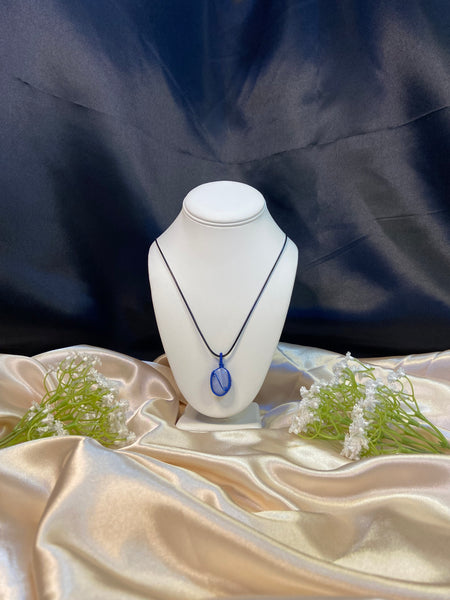 Josie (Blue Lace Agate) Necklace