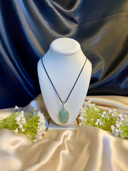 Jett (Amazonite) Necklace