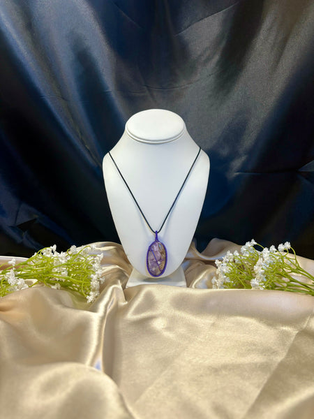 Brooke (Charoite) Necklace